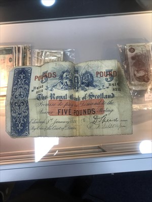 Lot 516 - A LOT OF SCOTTISH BANKNOTES