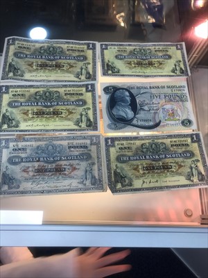 Lot 516 - A LOT OF SCOTTISH BANKNOTES