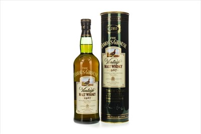 Lot 1322 - FAMOUS GROUSE 1987 MALT AGED 12 YEARS