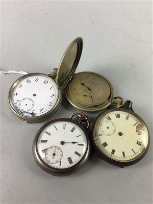 Lot 136 - A LOT OF FIVE POCKET WATCHES