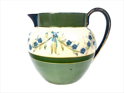 Lot 1273 - A MOORCROFT FOR MACINTYRE AND CO. FLORAIN WARE JUG