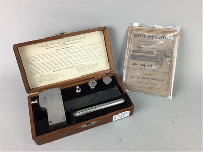 Lot 283 - AN OTIS KING CALCULATOR AND THE BATH INDICATOR