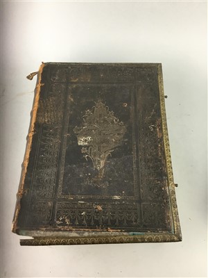 Lot 308 - A LOT OF FOUR FAMILY BIBLES