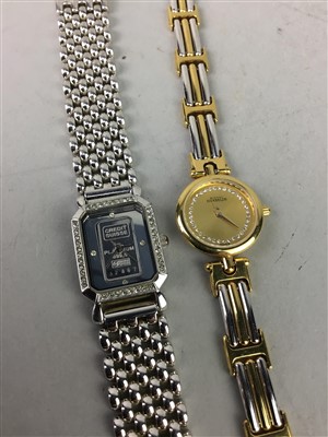Lot 319 - A LOT OF TWO GEM SET WATCHES