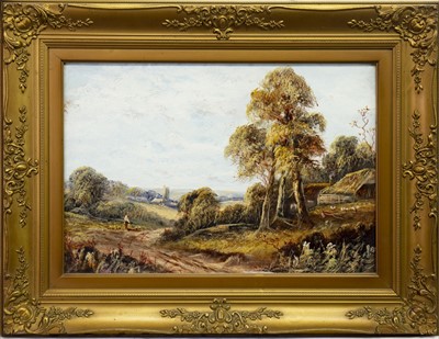 Lot 418 - A PAIR OF 19TH CENTURY OIL PAINTINGS