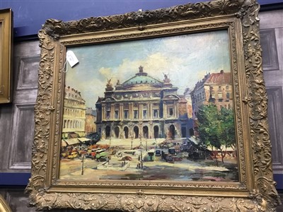 Lot 324 - A LOT OF TWO OIL PAINTINGS