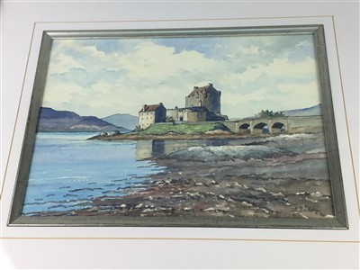 Lot 367 - A LOT OF TWO SCOTTISH WATERCOLOUR PAINTINGS