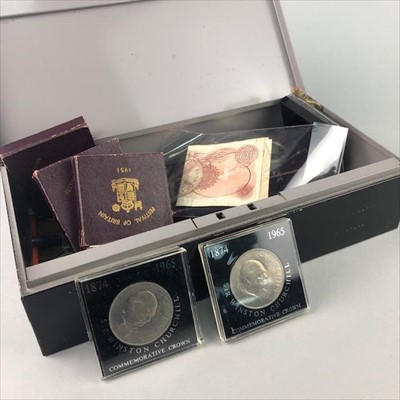 Lot 23 - A LOT OF COINS AND MEDALS