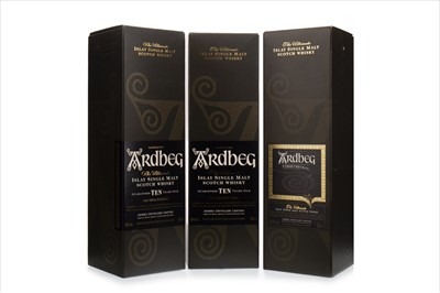 Lot 1332 - ARDBEG CORRYVRECKAN AND TWO 10 YEARS OLD