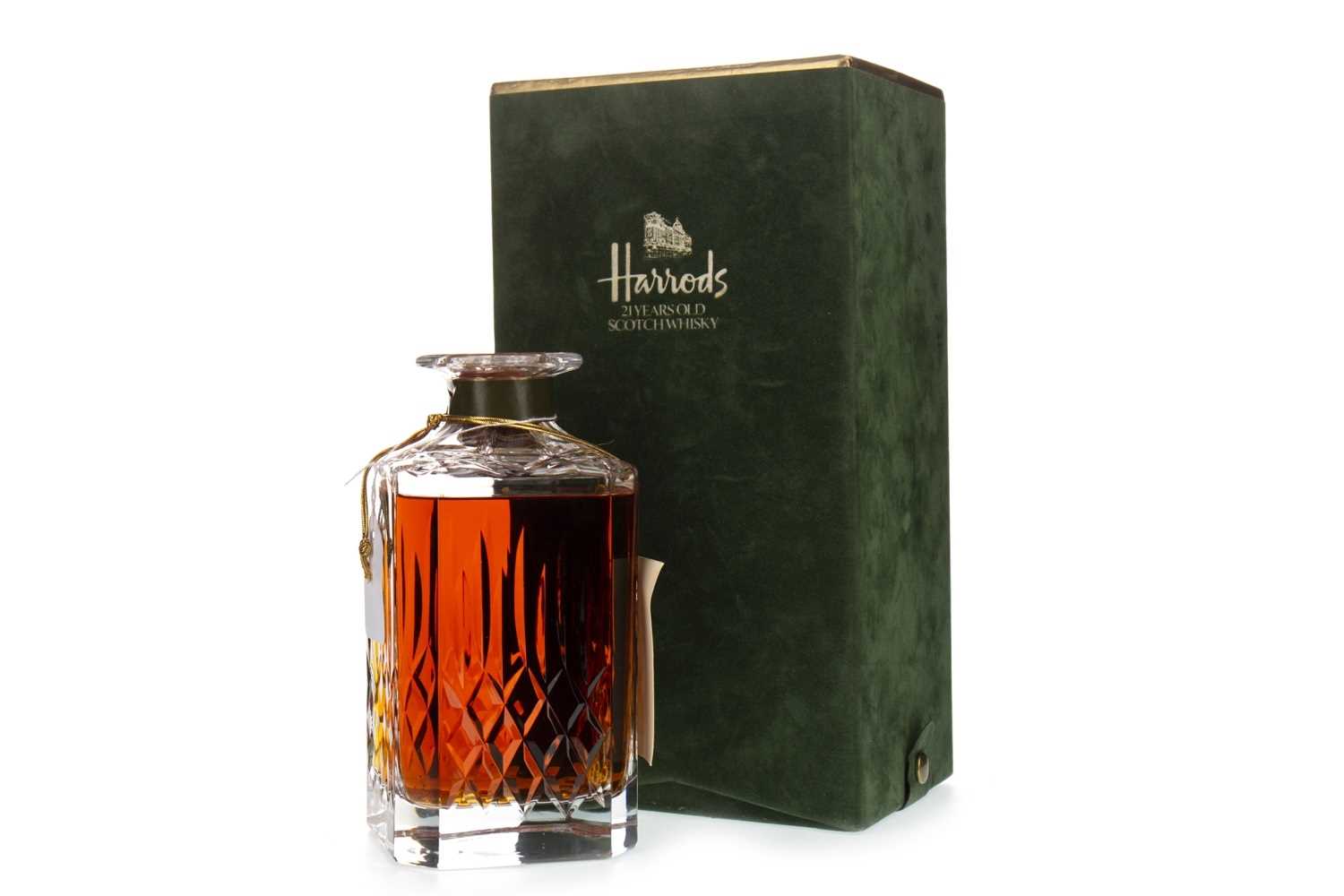 Lot 1427 - HARRODS 21 YEARS OLD DECANTER