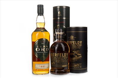 Lot 1344 - GLEN ORD 12 YEARS OLD AND ABERFELDY 12 YEARS OLD