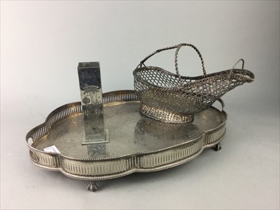 Lot 73 - A LOT OF SILVER PLATED WARE