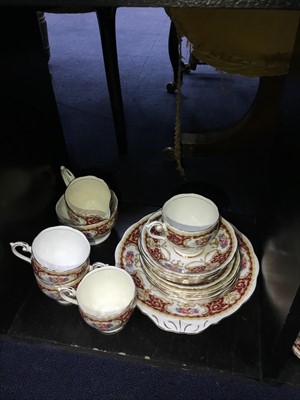 Lot 113 - A TUSCAN PART TEA SERVICE AND ANOTHER
