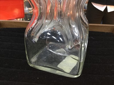 Lot 229 - A GLASS DECANTER