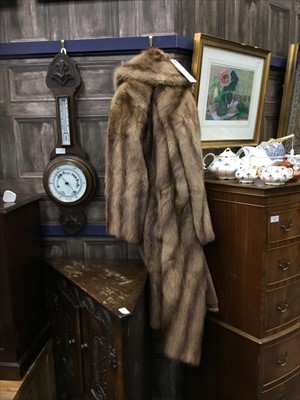 Lot 200 - TWO MID 20TH CENTURY FUR COATS