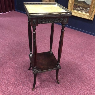 Lot 179 - A LATE VICTORIAN PLANT STAND
