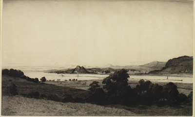 Lot 434 - DUMBARTON, AN ETCHING BY ANDREW F AFFLECK