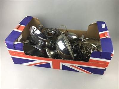 Lot 338 - A LOT OF SILVER PLATED ITEMS