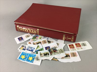 Lot 358 - A LOT OF STAMP COLLECTING BOOKS