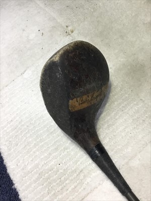 Lot 278 - A LOT OF HICKORY SHAFTED AND OTHER GOLF CLUBS