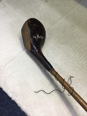 Lot 278 - A LOT OF HICKORY SHAFTED AND OTHER GOLF CLUBS