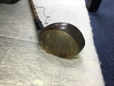 Lot 278 - A LOT OF HICKORY SHAFTED AND OTHER GOLF CLUBS