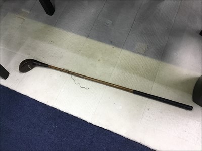 Lot 278 - A LOT OF HICKORY SHAFTED AND OTHER GOLF CLUBS