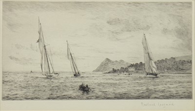 Lot 443 - A PAIR OF ETCHINGS BY ROWLAND LANGMAID