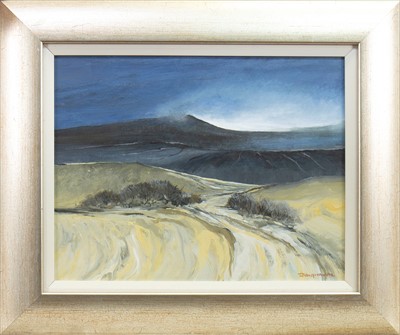 Lot 588 - BLEAK MOOR, A MIXED MEDIA BY ERIC HARGREAVES