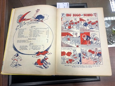 Lot 1660 - THE MAGIC-BEANO BOOK 1945