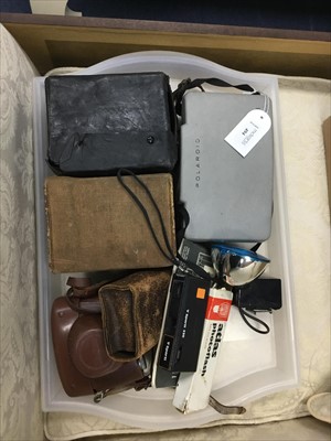 Lot 494 - A LOT OF POLAROID AND OTHER CAMERAS AND ACCESSORIES