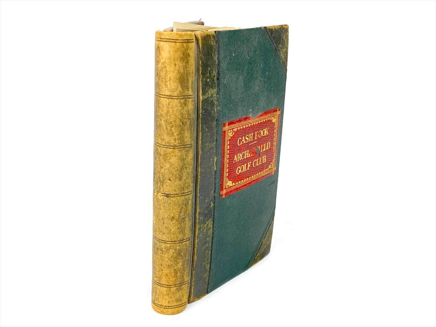 Lot 1724 - THE ARCHERFIELD GOLF CLUB'S CASH BOOK