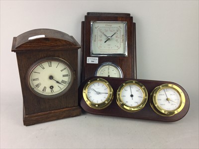 Lot 504 - A LOT OF BAROMETERS AND CLOCKS