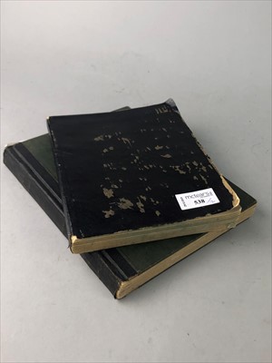 Lot 538 - A LOT OF TWO HANDWRITTEN VOLUMES OF WWI DIARIES