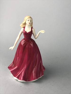 Lot 544 - A ROYAL DOULTON FIGURE OF RUBY AND OTHER FIGURES