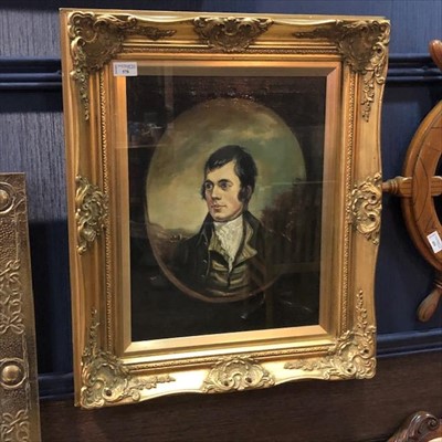 Lot 578 - A MODERN PORTRAIT OF ROBERT BURNS