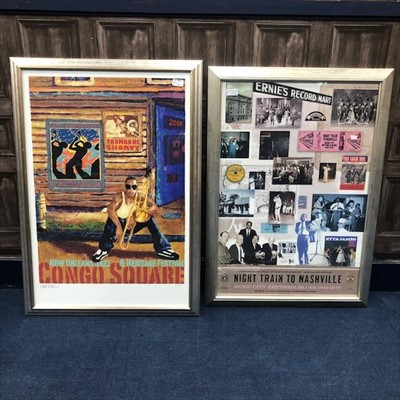 Lot 11 - A NEW ORLEANS JAZZ AND HERITAGE FESTIVAL POSTER