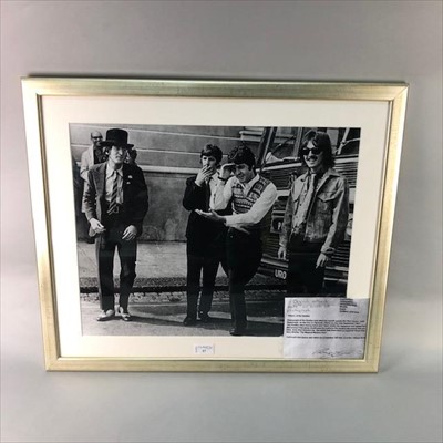 Lot 57 - A PHOTOGRAPH OF THE BEATLES