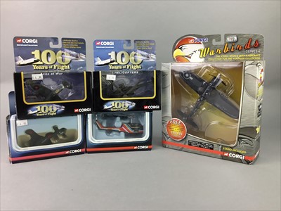 Lot 51 - A LOT OF CORGI AND OTHER MODEL PLANES