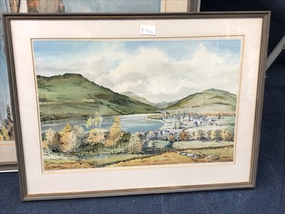 Lot 22 - A LOT OF FIVE WATERCOLOURS BY R J NAISMITH