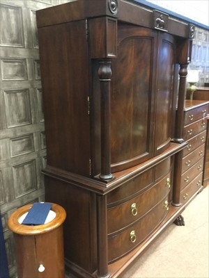 Lot 1674 - A MAHOGANY ARMOIRE BY RALPH LAUREN