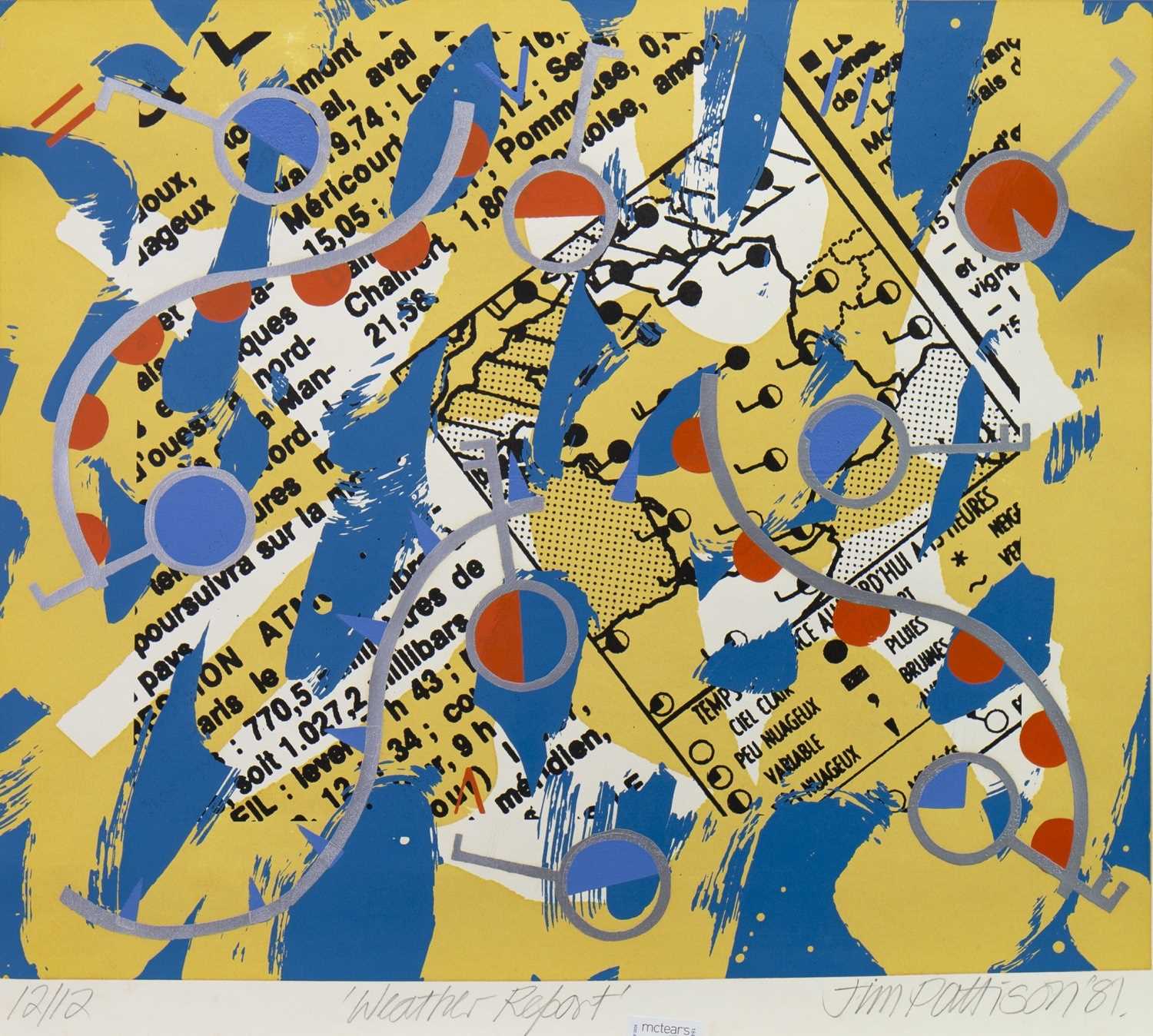 Lot 481 - FOUR SCREENPRINTS BY JIM PATTISON