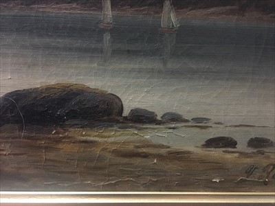 Lot 456 - LOCH AWE, AN OIL BY VICTOR ROLYAT