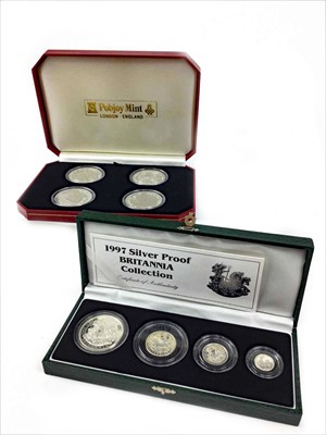 Lot 527 - TWO COIN SETS