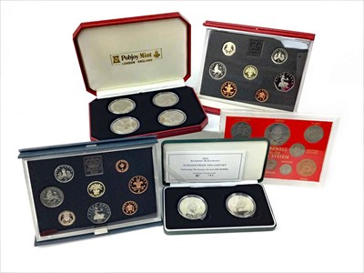 Lot 529 - FIVE COIN SETS