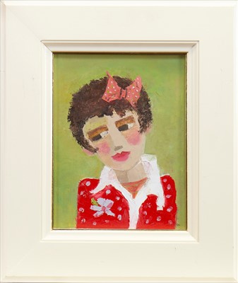 Lot 504 - DOLORES, AN OIL BY CATRIONA MILLAR