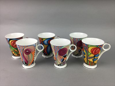 Lot 66 - A CHARLOTTE RHEAD CERAMIC CHARGER AND VARIOUS TEA WARE