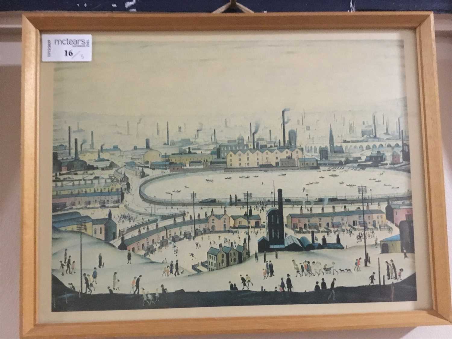 Lot 16 - A LOT OF THREE PRINTS AFTER LOWRY