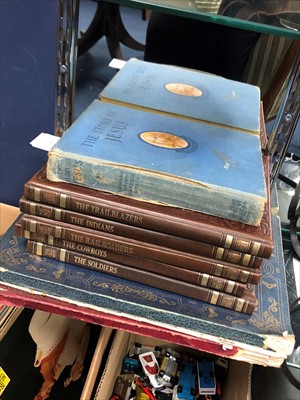 Lot 19 - A LOT OF FIVE 'THE OLD WEST' BOOKS AND OTHER BOOKS