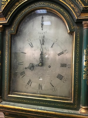 Lot 1104 - A LATE 18TH CENTURY PAGODA TOPPED GRANDFATHER CLOCK CASE